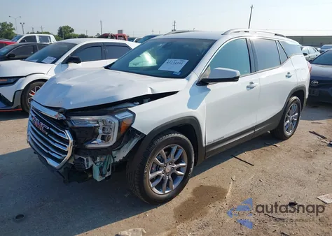 2024 GMC Terrain Awd Slt из США, поврежденный, VIN 3GKALVEG2RL166510
